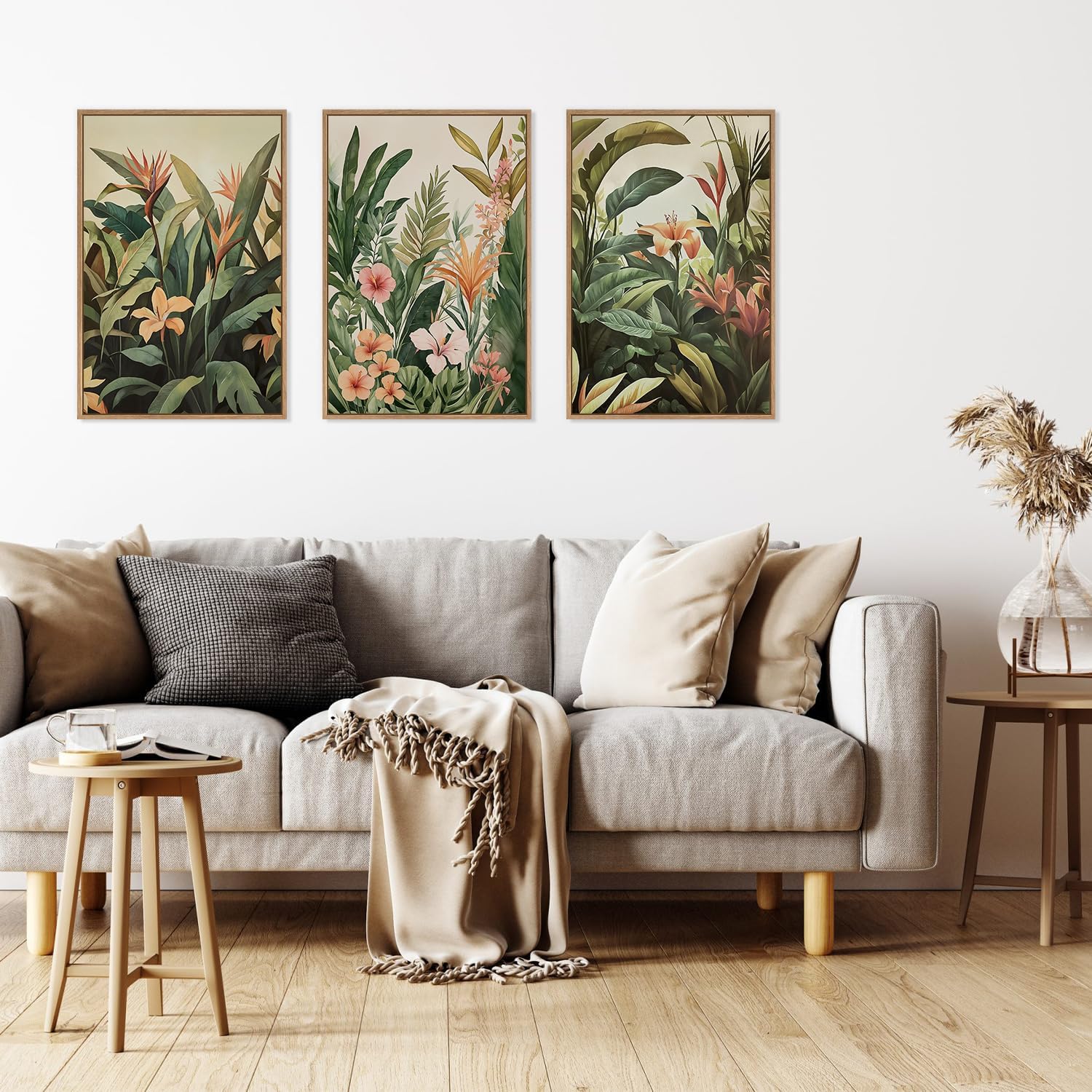 3pcs/set frameless Canvas Pain - Abstract Canvas Set incelemesi ve fiyatı