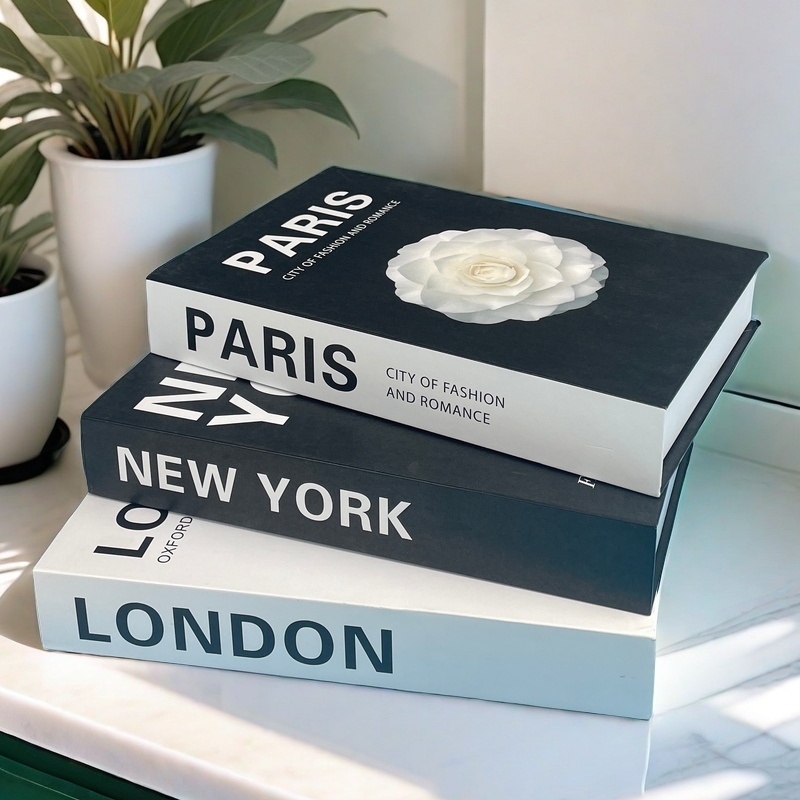 Luxury Fake Book Storage Box P - Interior Design York incelemesi ve fiyatı
